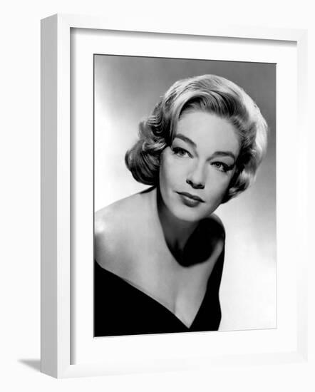 Simone Signoret, 1950s-null-Framed Photo