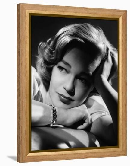 Simone Signoret, c.1958-null-Framed Stretched Canvas