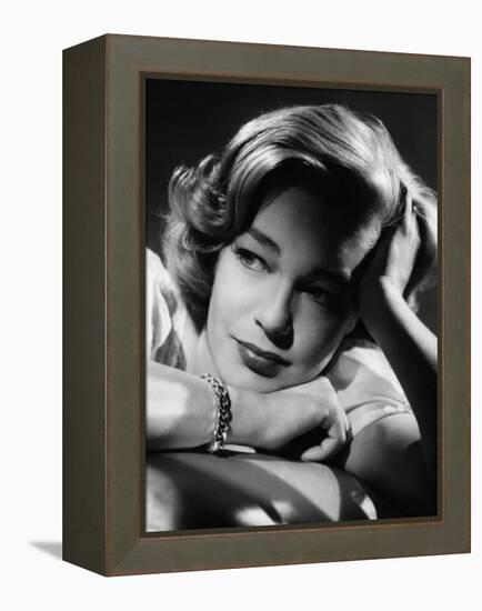 Simone Signoret, c.1958-null-Framed Stretched Canvas