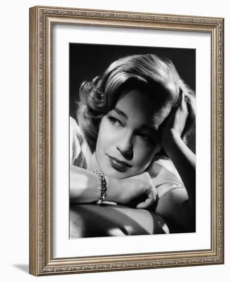 Simone Signoret, c.1958-null-Framed Photo