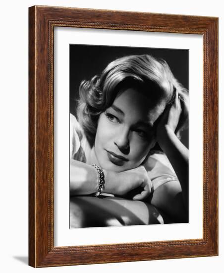 Simone Signoret, c.1958-null-Framed Photo