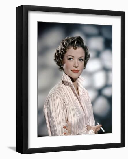 Simone Simon dans les annees 50, SIMONE SIMON in the 50's (photo)-null-Framed Photo