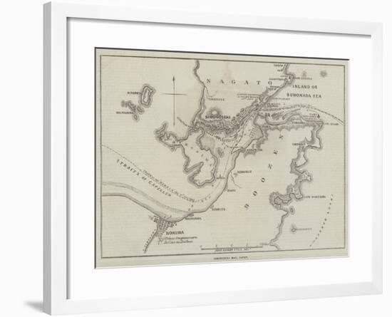 Simonoseki Bay, Japan-John Dower-Framed Giclee Print