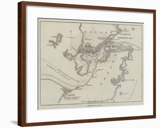 Simonoseki Bay, Japan-John Dower-Framed Giclee Print