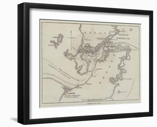 Simonoseki Bay, Japan-John Dower-Framed Giclee Print