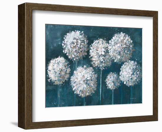 Simple Agapanthus Dark-Danhui Nai-Framed Premium Giclee Print