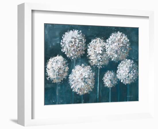 Simple Agapanthus Dark-Danhui Nai-Framed Premium Giclee Print