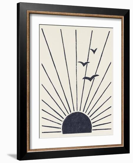 Simple Block - Rise-Kristine Hegre-Framed Giclee Print