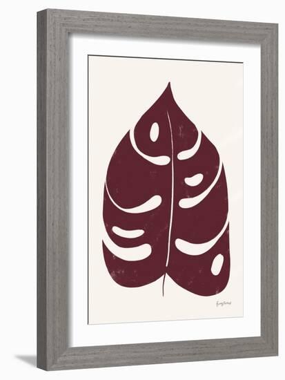 Simple Botanical II Plain-Becky Thorns-Framed Art Print