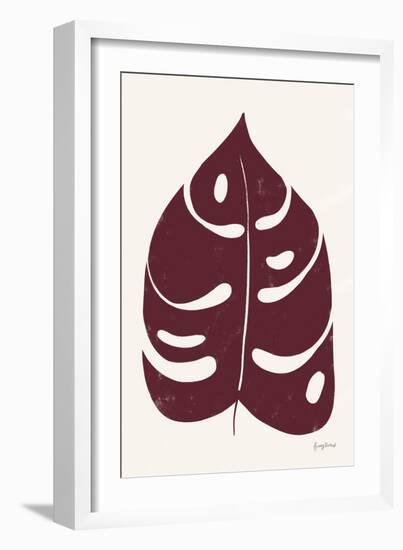 Simple Botanical II Plain-Becky Thorns-Framed Art Print