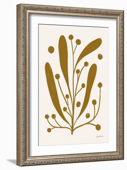 Simple Botanical IV-Becky Thorns-Framed Art Print