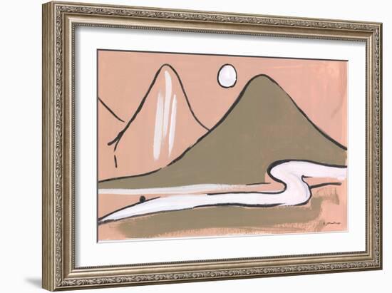 Simple Mountain-Jessica Mingo-Framed Art Print