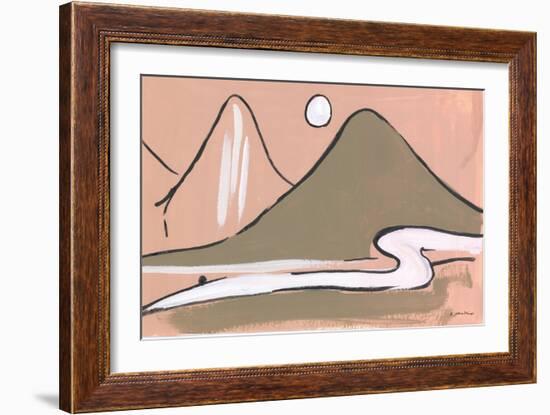 Simple Mountain-Jessica Mingo-Framed Art Print