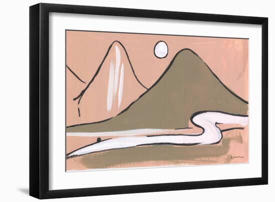 Simple Mountain-Jessica Mingo-Framed Art Print