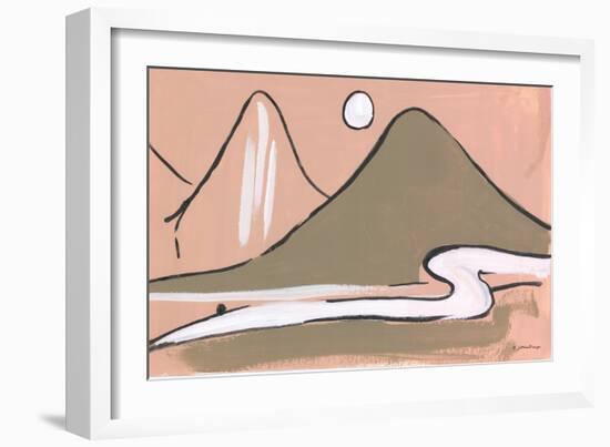 Simple Mountain-Jessica Mingo-Framed Art Print