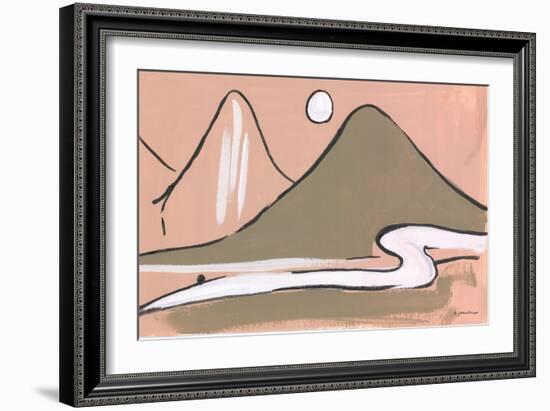 Simple Mountain-Jessica Mingo-Framed Art Print