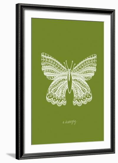 Simple Nature - Butterfly-Clara Wells-Framed Giclee Print