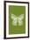 Simple Nature - Butterfly-Clara Wells-Framed Giclee Print