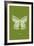 Simple Nature - Butterfly-Clara Wells-Framed Giclee Print