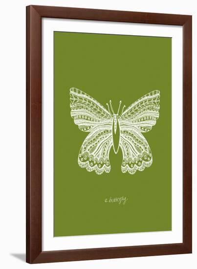 Simple Nature - Butterfly-Clara Wells-Framed Giclee Print