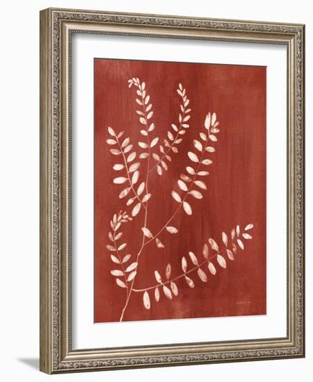 Simple Nature I Burgundy-Danhui Nai-Framed Art Print