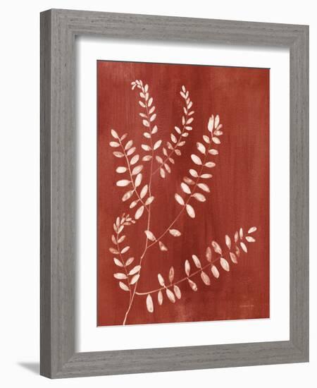 Simple Nature I Burgundy-Danhui Nai-Framed Art Print