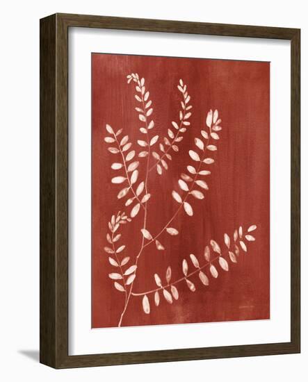 Simple Nature I Burgundy-Danhui Nai-Framed Art Print