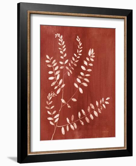 Simple Nature I Burgundy-Danhui Nai-Framed Art Print