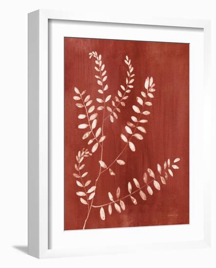 Simple Nature I Burgundy-Danhui Nai-Framed Art Print