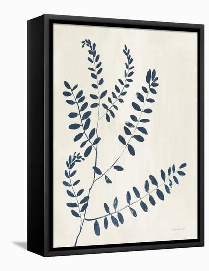 Simple Nature I Indigo Cream-Danhui Nai-Framed Stretched Canvas