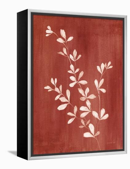 Simple Nature II Burgundy-Danhui Nai-Framed Stretched Canvas