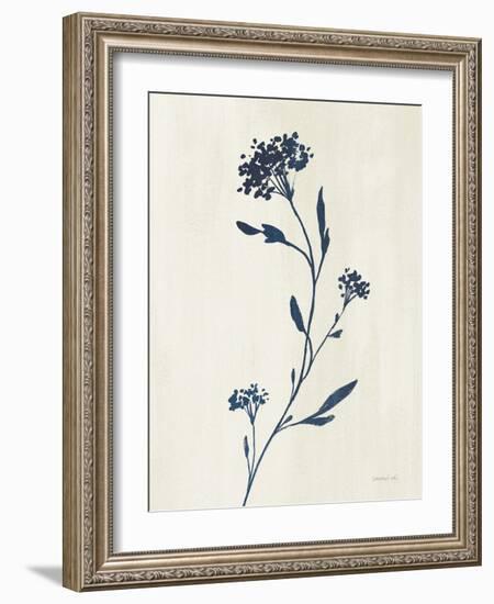 Simple Nature IV Indigo Cream-Danhui Nai-Framed Art Print