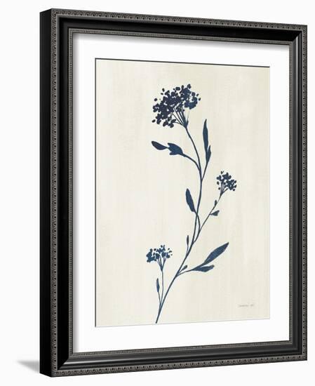 Simple Nature IV Indigo Cream-Danhui Nai-Framed Art Print