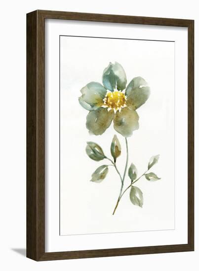 Simple Petals II-null-Framed Art Print