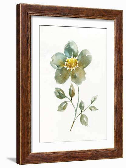 Simple Petals II-null-Framed Art Print