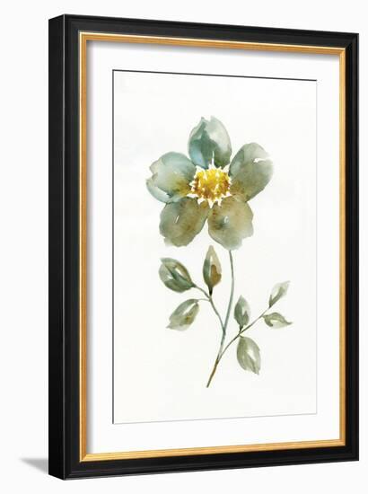 Simple Petals II-null-Framed Art Print