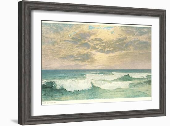 Simple Seascape-null-Framed Art Print