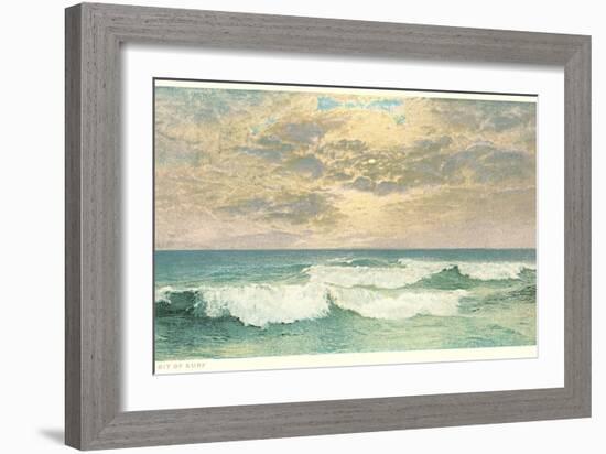 Simple Seascape-null-Framed Art Print