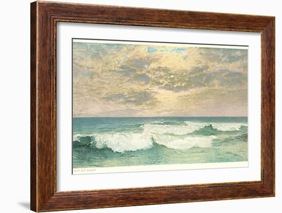 Simple Seascape-null-Framed Art Print