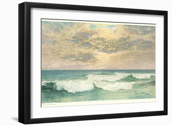 Simple Seascape-null-Framed Art Print