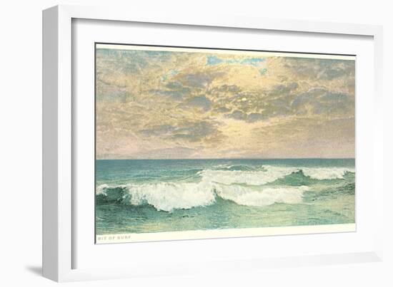 Simple Seascape-null-Framed Art Print