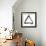 Simple Shape - Triangle-Gerry Baptist-Framed Giclee Print displayed on a wall