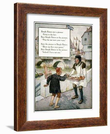 Simple Simon-Frederick Richardson-Framed Giclee Print