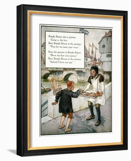 Simple Simon-Frederick Richardson-Framed Giclee Print