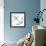 Simple Sketched Anchor-OnRei-Framed Premium Giclee Print displayed on a wall