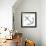 Simple Sketched Anchor-OnRei-Framed Art Print displayed on a wall