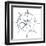 Simple Sketched Wheel-OnRei-Framed Art Print