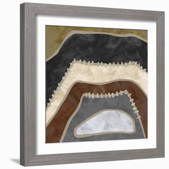 Simple Stitched - Layers-Lottie Fontaine-Framed Giclee Print