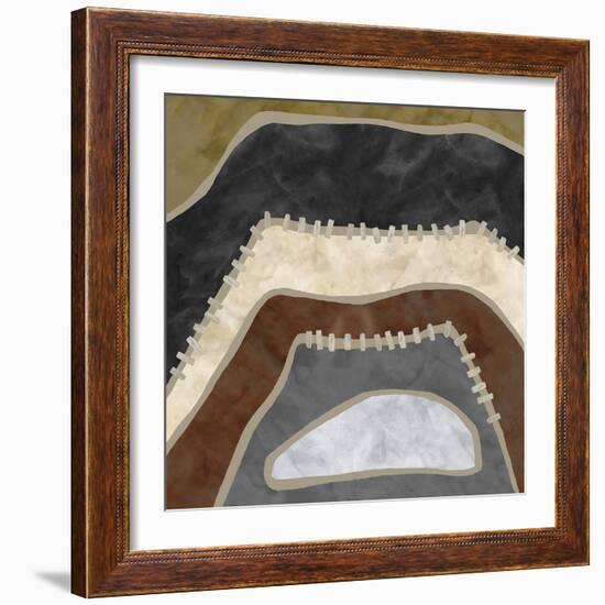 Simple Stitched - Layers-Lottie Fontaine-Framed Giclee Print