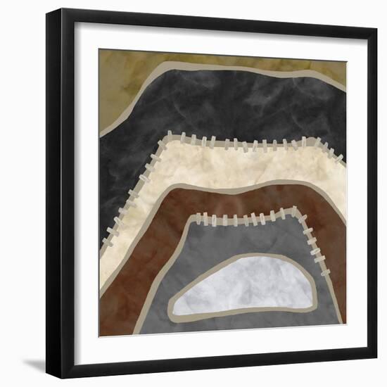 Simple Stitched - Layers-Lottie Fontaine-Framed Giclee Print